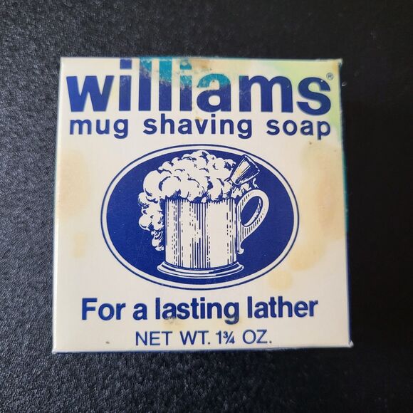 Williams Other - Discontinued Vintage Williams Mug Shaving Soap  Old Stock New Unused Open Box